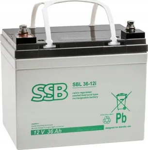 Akumulator AGM SBL 36-12i 12V36Ah M6 - Ładowarki i akumulatory - miniaturka - grafika 1