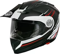 Kaski motocyklowe - Premier Kask X-Trail Mo 92 Bm,Czarny/Biały, S - miniaturka - grafika 1