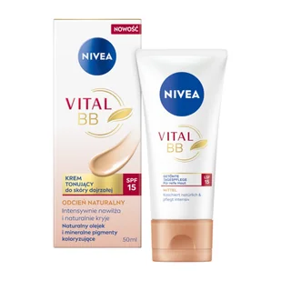 Nivea Vital BB krem tonujący SPF15 50ml - Kremy do twarzy - miniaturka - grafika 1