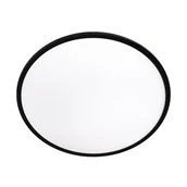 Lampy sufitowe - Pryzma D28 plafon 2xLED/IP44 czarny 1707/1C-28 BK - miniaturka - grafika 1