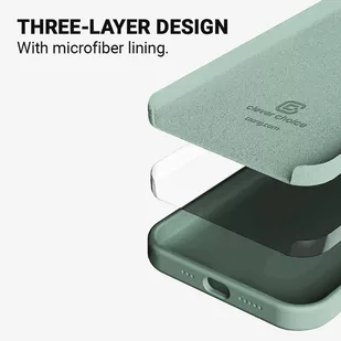 Crong Color Cover - Etui iPhone 13 Pro (miętowy) - Etui i futerały do telefonów - miniaturka - grafika 4
