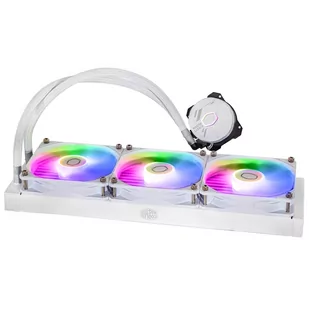COOLER MASTER CHŁODZENIE WODNE CPU MASTERLIQUID 360L CORE ARGB BIAŁE MLW-D36M-A18PZ-RW - Tuning komputera - akcesoria - miniaturka - grafika 2