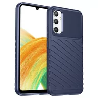 Etui i futerały do telefonów - Hurtel Thunder Case etui do Samsung Galaxy A34 5G silikonowy pancerny pokrowiec niebieskie - miniaturka - grafika 1