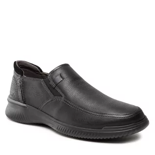 Półbuty damskie - Clarks Półbuty Donaway Step 261614807 Black Leather - grafika 1