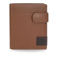Koszulki i topy damskie - Pepe Jeans Topper Portfel pionowy z zamknięciem Brązowy 8,5x10,5x1 cms Skóra, Brązowy, Talla única, Portfolio pionowe z zamknięciem kliknięcia - miniaturka - grafika 1