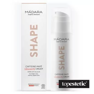 Madara Shape Caffeine-Mate Cellulite Cream Krem antycellulitowy z kofeiną i yerba mate 150 ml - Balsamy i kremy do ciała - miniaturka - grafika 1