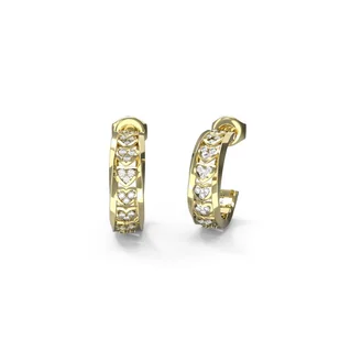 Kolczyki Guess Mon Amour JUBE04603JWYGT/U - Kolczyki - miniaturka - grafika 1