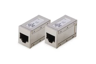 Digitus Modułowy łącznik wtykowy CAT 6, ekranowany - 2 kst - Adaptery i przejściówki - miniaturka - grafika 1
