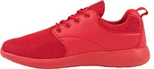 Koszulki i topy damskie - Urban Classics Unisex Light Runner Shoe Low-Top, czerwony - ognisty czerwony - 36 EU - miniaturka - grafika 1