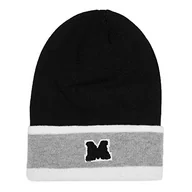 Czapki damskie - Urban Classics Unisex College Team czapka beanie Hat, czarna/szara/biała, jeden rozmiar, czarny/szary/biały, jeden rozmiar - miniaturka - grafika 1