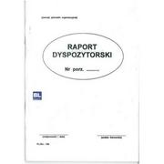 Zeszyty szkolne - Raport dyspozytorski A4 sm106 02127 - miniaturka - grafika 1