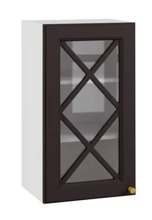 Bristol Witryna Wisząca Gv-40 Czarny Mat - Meble kuchenne - miniaturka - grafika 1