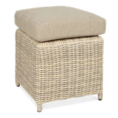 Fotele i krzesła ogrodowe - Pufa TRIVENTO Beige - miniaturka - grafika 1