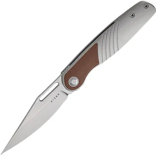 Kizer Raze S45VN, Bubble stonewashed, pełnoziarnista skóra & Ti Ki3720A2 - Scyzoryki Kizer Raze S45VN, Bubble stonewashed, pełnoziarnista skóra & Ti Ki3720A2 - Scyzoryki - miniaturka - grafika 1