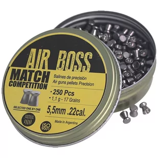 Śrut Apolo Air Boss Match Competition 5.5 mm, 250 szt. 1.10g/17.0gr (30302) - Amunicja do wiatrówek - miniaturka - grafika 2