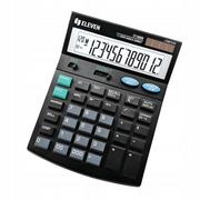 Kalkulatory - Kalkulator Eleven CT666N, stolní s výpočtem DPH, dvanáctimístná (CT-666N) Czarna - miniaturka - grafika 1