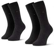 Skarpetki męskie - Tommy Hilfiger Skarpety Męskie 43-46 Grafit - miniaturka - grafika 1