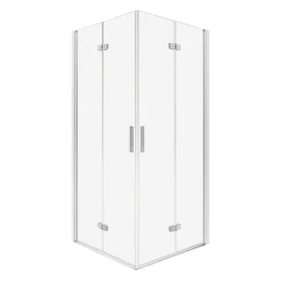 Kabina prysznicowa Style DR 80 x DR 90 CHR szkło transparentne 6 mm, profile chrom, drzwi składane KERRA - Kabiny prysznicowe Kabina prysznicowa Style DR 80 x DR 90 CHR szkło transparentne 6 mm, profile chrom, drzwi składane KERRA - Kabiny prysznicowe - miniaturka - grafika 1