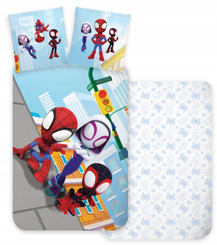 Pościel Spidey Spiderman 140x200 Dziecięca Marvel Spidey Spider-man 05