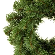 Ozdoby bożonarodzeniowe - Wianek 44 cm zielony - miniaturka - grafika 1