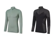 Pozostała odzież narciarska - CRIVIT Koszulka funkcyjna męska z długim rękawem - miniaturka - grafika 1