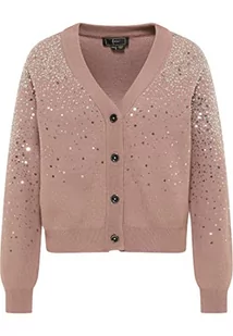 IDONY Damski kardigan 11019470-ID02, szarobrązowy (taupe), M/L, szarobrązowy, M-L - Swetry damskie - miniaturka - grafika 1