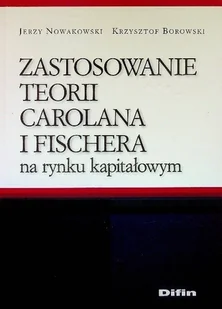 Zastosowanie Teorii Carolana i Fischera na rynku kapitałowym - Biznes - miniaturka - grafika 1