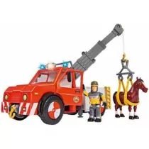Strażak Sam pojazd phoenix z figurką i koniem - Samochody i pojazdy dla dzieci - miniaturka - grafika 1