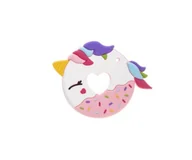 Gryzaki dla dzieci - Bocioland Gryzaki silikonowy Donut 6O39EP 6O39EP SAM  One size - miniaturka - grafika 1