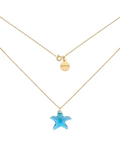 Złoty Naszyjnik Z Rozgwiazdą Swarovski® Crystal - Naszyjniki - miniaturka - grafika 1