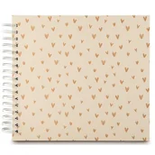 Albumy fotograficzne - Album HAMA Spiral Lovely Beżowy (50 stron) - miniaturka - grafika 1