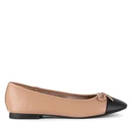 Baleriny - Baleriny JENNY LH24014-1 Beżowy - miniaturka - grafika 1