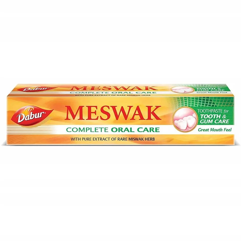 Dabur Meswak Complete Oral Care Toothpaste pasta do zębów bez fluoru 100g primavera-8901207033209