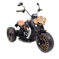 Pojazdy elektryczne dla dzieci - Wielki Motor Chopper Czarny, Miękkie Koła, Miękkie Siedzenie/bdl1388 - miniaturka - grafika 1