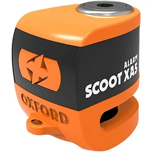 OXFORD LK288 Scoot XA5 blokada dysku alarmowego (5 mm pin) pomarańczowy - Akcesoria motocyklowe - miniaturka - grafika 1