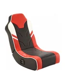 Fotele gamingowe - X Rocker Shadow Red Floor Rocker 2.0 - miniaturka - grafika 1