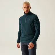 Bluzy męskie - Regatta Męski Polar z Suwakiem Montes Moroccan Blue Navy Fox, Rozmiar: S - miniaturka - grafika 1