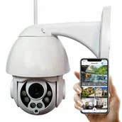 Kamery IP - Kamera obrotowa Ip Wifi zewnętrzna Full Hd 4X Zoom - miniaturka - grafika 1