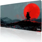 Podkładki pod mysz - PODKŁADKA POD MYSZ MYSZKĘ Grey Samurai 100x50 TILT Duża Wodoodporna - miniaturka - grafika 1