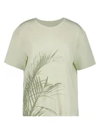 Koszulki sportowe damskie - Icepeak Koszulka funkcyjna w kolorze zielonym - miniaturka - grafika 1