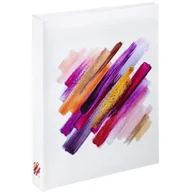 Albumy fotograficzne - Hama Album Mini Brushstroke 10x15/24 Czerwony - miniaturka - grafika 1