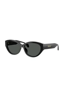 Versace okulary przeciwsłoneczne damskie kolor czarny 0VE4495D - Okulary przeciwsłoneczne - miniaturka - grafika 1