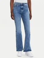 Spodnie damskie - Tommy Jeans Jeansy Sylvia DW0DW20654 Niebieski Flare Fit - miniaturka - grafika 1