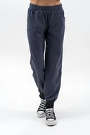 Spodnie sportowe damskie - Dresowe spodnie damskie ,,SEHER grafit - miniaturka - grafika 1