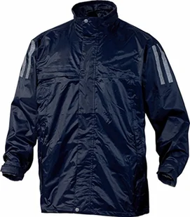 Delta Plus Bluza przeciwdeszczowa z poliestru powlekanego PVC podszewka z siatki poliestrowej kolor granatowy rozmiar 3XL CORP KISSIBM3X KISSIBM3X - Odzież robocza - miniaturka - grafika 1