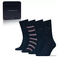 Skarpetki męskie - Tommy Hilfiger Skarpety Bawełniane Zestaw Prezentowy 4P Rozmiar 43 - miniaturka - grafika 1