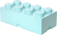 Pojemniki na zabawki - LEGO Room Copenhagen Storage Brick 8 pojemnik niebieski RC40041742 - miniaturka - grafika 1