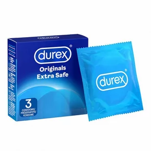 Prezerwatywy - Durex Originals Extra Safe Condoms 3 szt - Prezerwatywy - miniaturka - grafika 1