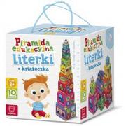 Książki edukacyjne - Piramida edukacyjna Literki + książeczka - miniaturka - grafika 1