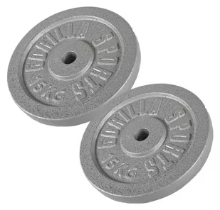 Zestaw obciążeń talerze żeliwo 30 kg 2x15kg - Obciążenia - miniaturka - grafika 1